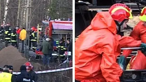 Kubełkami wybierają ropę. 60 m3 wyciekło na bocznicy