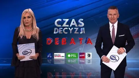 O zasadach debaty mówili dziennikarze, którzy ją poprowadzą - Monika Olejnik i Grzegorz Kajdanowicz (fragment programu "Wstajesz i wiesz" z 4 października)