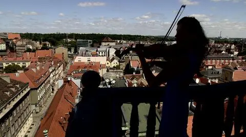 Zamiast hejnału był polonez na skrzypcach