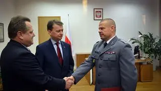 Zbigniew Maj odebrał nominację na szefa policji w grudniu 2015 roku