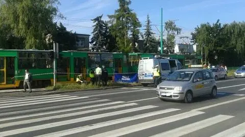 Do wypadku doszło przy skrzyżowaniu z ul. Mogileńską