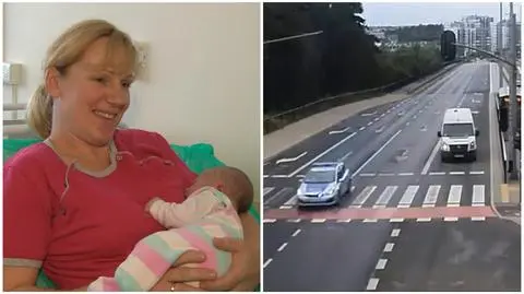 Pani Anna do szpitala przyjechała radiowozem