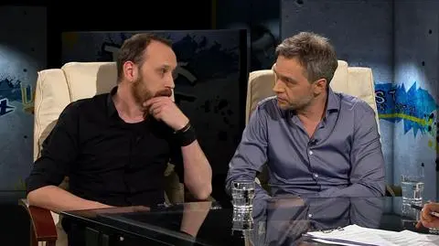 Paweł Demirski i Michał Żebrowski w Tak Jest