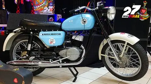 Motocykl można wylicytować w internecie