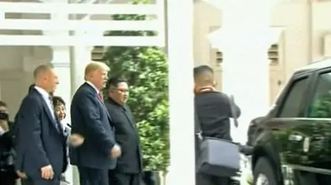 Trump pokazał Kimowi swoją "bestię"
