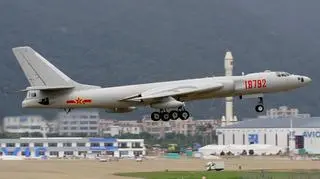 W manewrach brały udział chińskie bombowce strategiczne Xian H-6