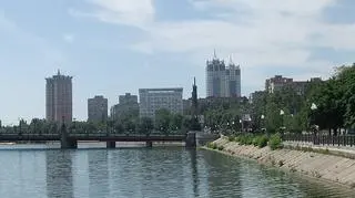 Rzeka Kalmius w Doniecku