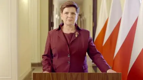 Wystąpienie premier Beaty Szydło