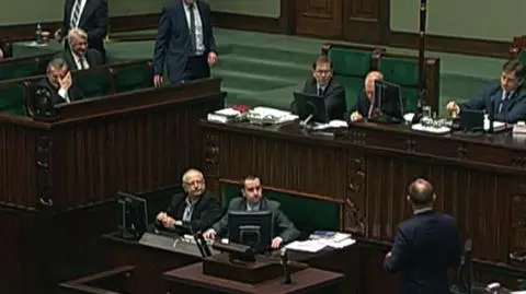 Nocne posiedzenie sejmu