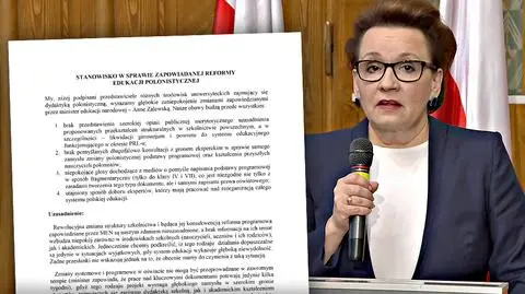 Reforma oświaty. List środowisk akademickich do minister Zalewskiej