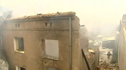 Kamienica jest w gruzach