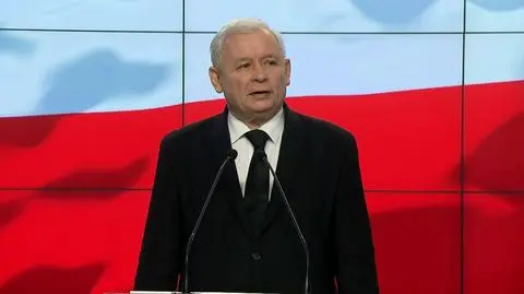 Jarosław Kaczyński wystapił z apelem do polityków