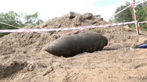 Dolny Śląsk: bomba lotnicza na budowie mostu