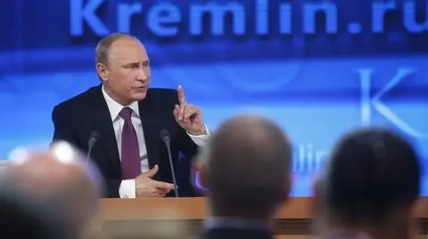 Konferencja Władimira Putina. Prezydent Rosji o sankcjach, Ukrainie i kryzysie