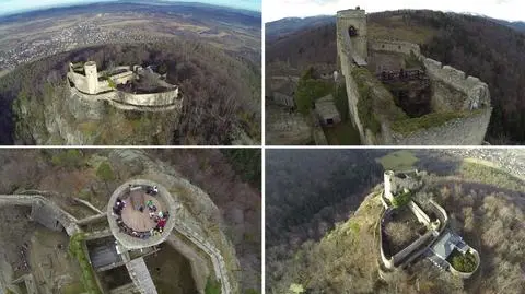 Nowoczesna technologia, średniowieczny klimat. Dronem nad zamkiem