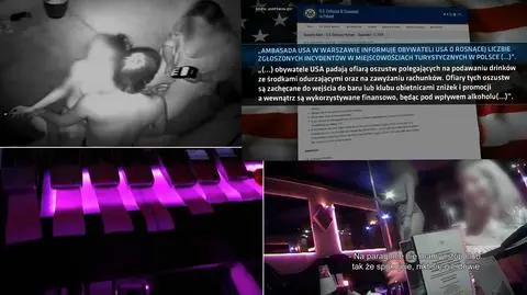 Ambasada USA ostrzega przed oszustami w polskich klubach nocnych