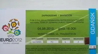 Bilety na trening Niemców do rozdania 
