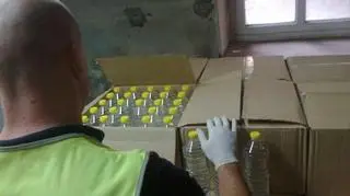 Srirytus przechowywany był w garażu