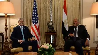 Kerry spotakł się z egipskim MSZ w Kairze