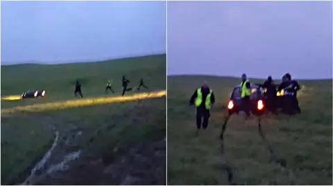 Szczecinek: pościg za daewoo tico