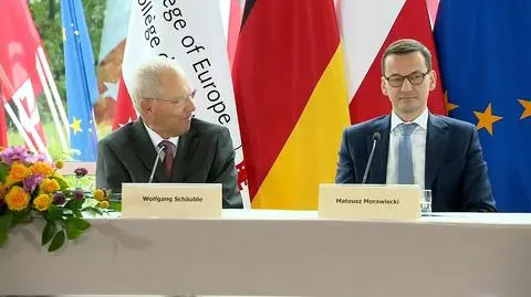 The President of the Bundestag Wolfgang Schäuble and Polish Prime Minister Mateusz Morawiecki met in Warsaw
