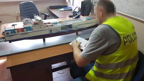 Środa Wielkopolska: Ukradł model frachtowca