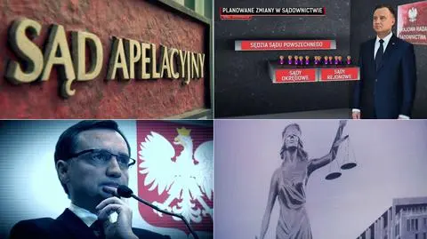 Kolejny etap zmian w sądownictwie. "Czarno na białym"