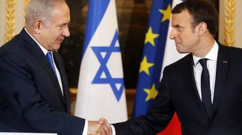 Prezydent Francji Emmanuelle Macron spotkał się w Paryżu z szefem izraelskiego rządu Benjaminem Netanjahu. Rozmowa dotyczyła decyzji USA o stolicy Izraela