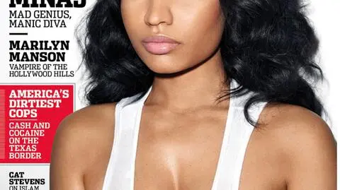 Nicki Minaj pokazała piersi na okładce "Rolling Stone"