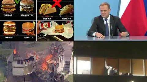 Olejnik kontra Tusk, walka o laptopa i poszukiwanie kanapki idealnej. Wybraliście wideo tygodnia
