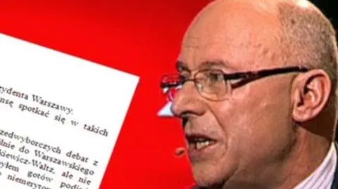 Bielecki obrażony na Olejniczaka: "Żadnej debaty już nie będzie"