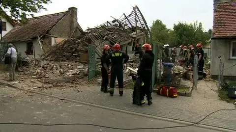Wybuch gazu w domu w Łodzi przy ulicy Lawendowej