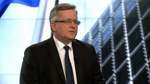 Komorowski: To początek końca legendy Jarosława Kaczyńskiego