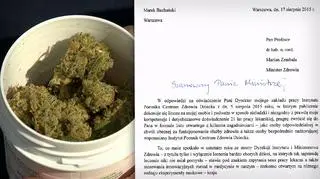 MZ o leczeniu marihuaną. Materiał z 31 lipca