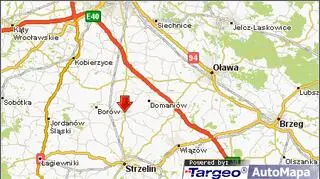 Zderzenie czołowe koło Borka Strzelinskiego