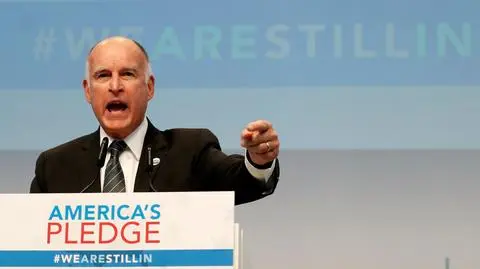 Gubernator Kalifornii Jerry Brown: nie czekamy na Trumpa