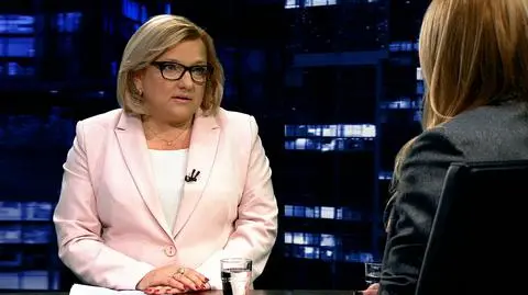Beata Kempa była gościem programu "Kropka nad i"