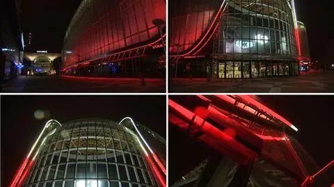 Galeria Katowicka w barwach narodowych