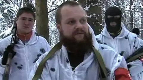 Leśny trening z neonazistami