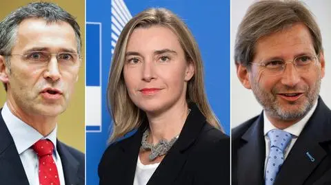Jens Stoltenberg, Federica Mogherini i Johannes Hahn pogratulowali Macedonii przyjęcia zmian w konstytucji w sprawie zmiany nazwy państwa