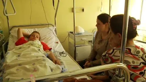 Dziecko postrzelone
 w szyję