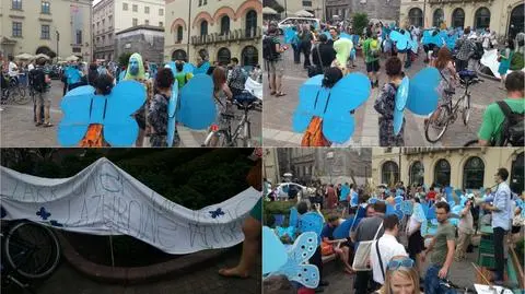 Trwa protest w obronie krakowskiego Zakrzówka 