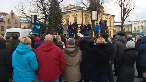 Manifestacja w Nowym Targu