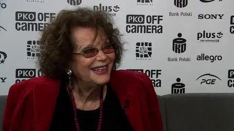 Claudia Cardinale na festiwalu PKO Off Camera