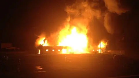 Wielki pożar pod Grodziskiem Wlkp. W nocy spłonęła stodoła