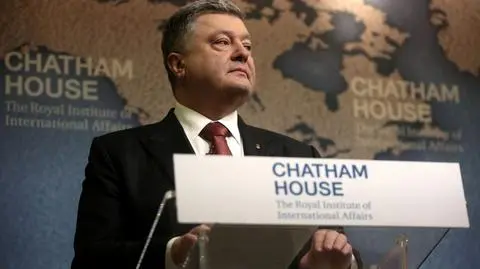 Prezydent Ukrainy wystąpił w Chatham House 