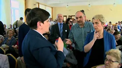 Beata Szydło o proteście rodziców osób niepełnosprawnych
