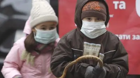 Dwulatek chory na nową grypę