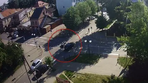 Sokółka. Kierowca skody wymusił pierwszeństwo, wjechał w niego motocyklista