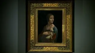 "Dama z gronostajem" autorstwa Leonardo da Vinci